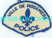 CANADA,QUEBEC,ROSEMERE POLICE 1